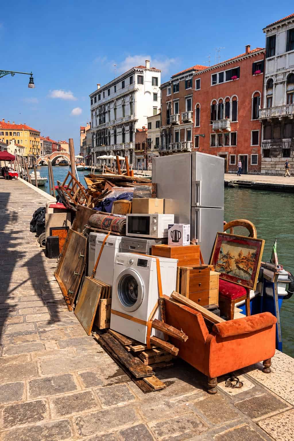 ritiro elettrodomestici sgomberi venezia zeta trasporti